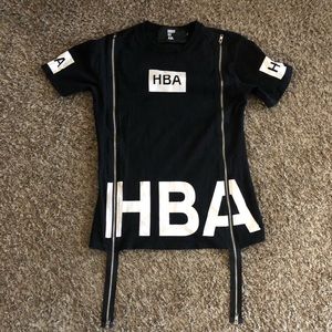 Hood by air zipper tee mint condition.